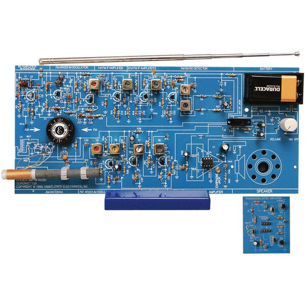 Main product image for Elenco AM/FM Radio Kit 320-084